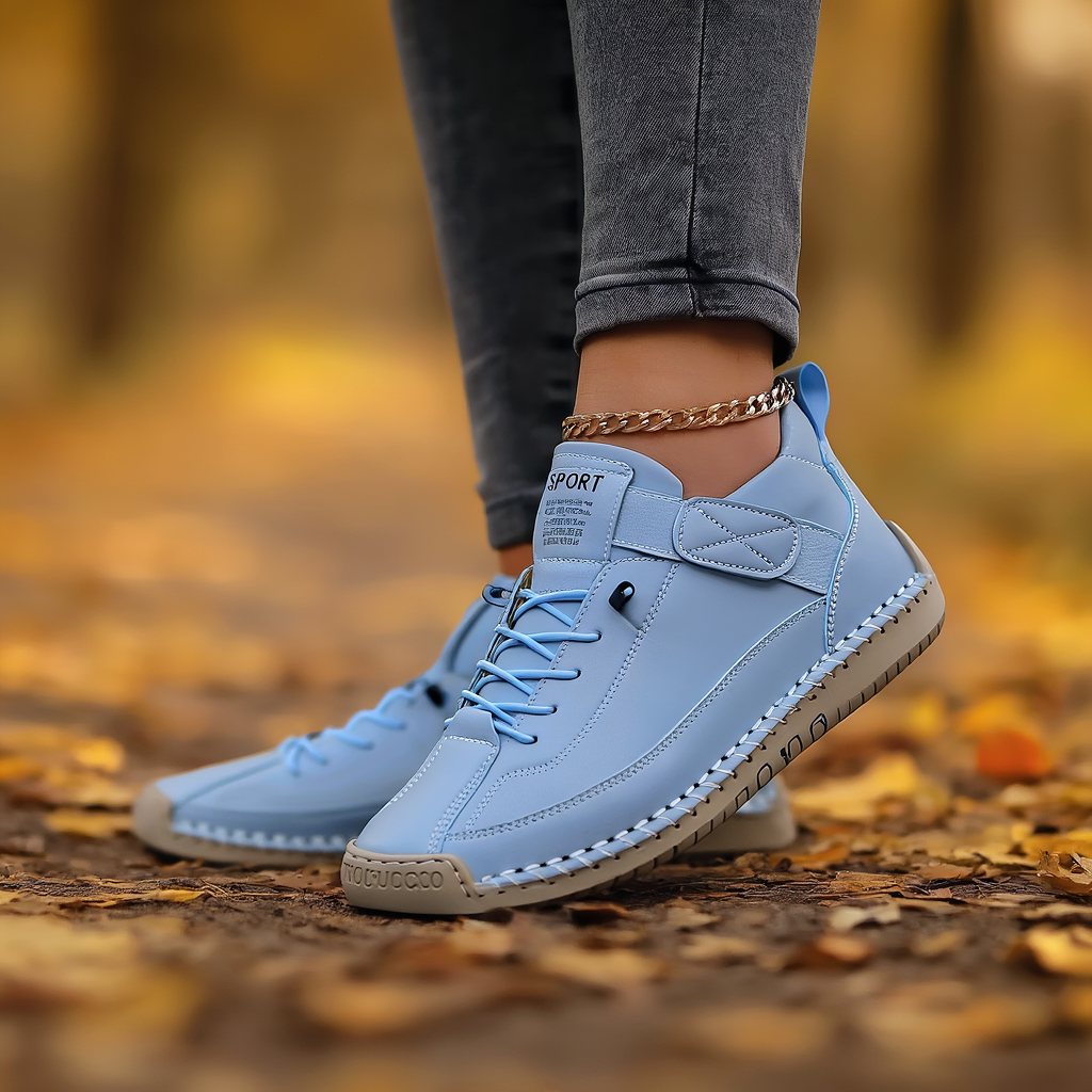 Liv | Blå Ortopediske komfortsko