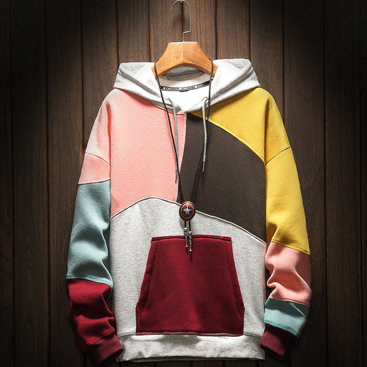 Eivind | Flerfarget Hettegenser – Komfort møter karakter