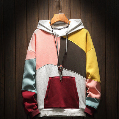 Eivind | Flerfarget Hettegenser – Komfort møter karakter