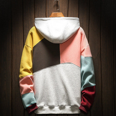 Eivind | Flerfarget Hettegenser – Komfort møter karakter