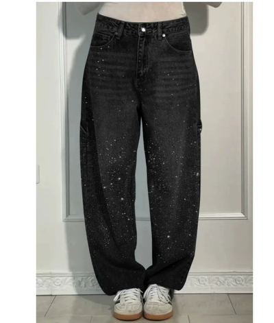 Marian | Elegante ballongbukser i denim